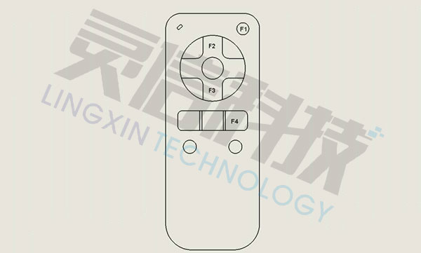 SEI0635高性能屏蔽器搖控器示意圖